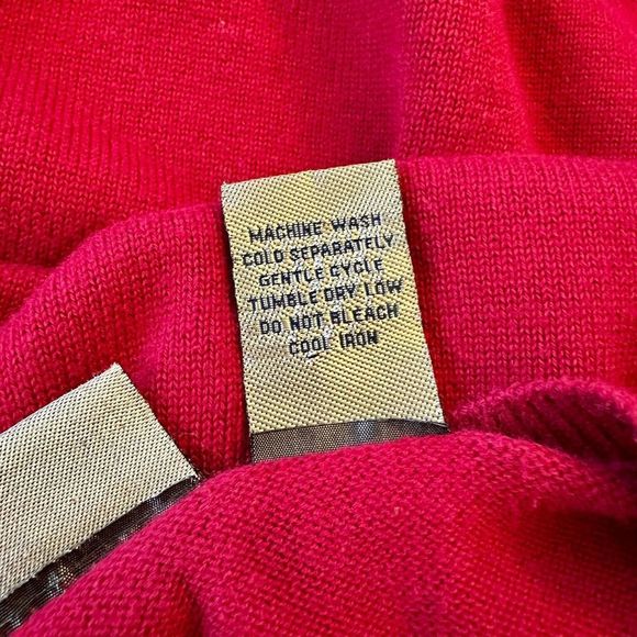 Vtg Vesi Sportswear OSU Red Sweater Vest Size XL Ohio State 90s Vintage Buckeyes - Picture 4 of 7